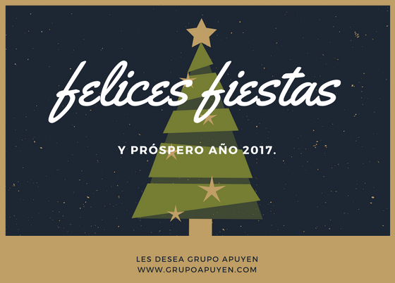 Felices Fiestas y Feliz Año 2017